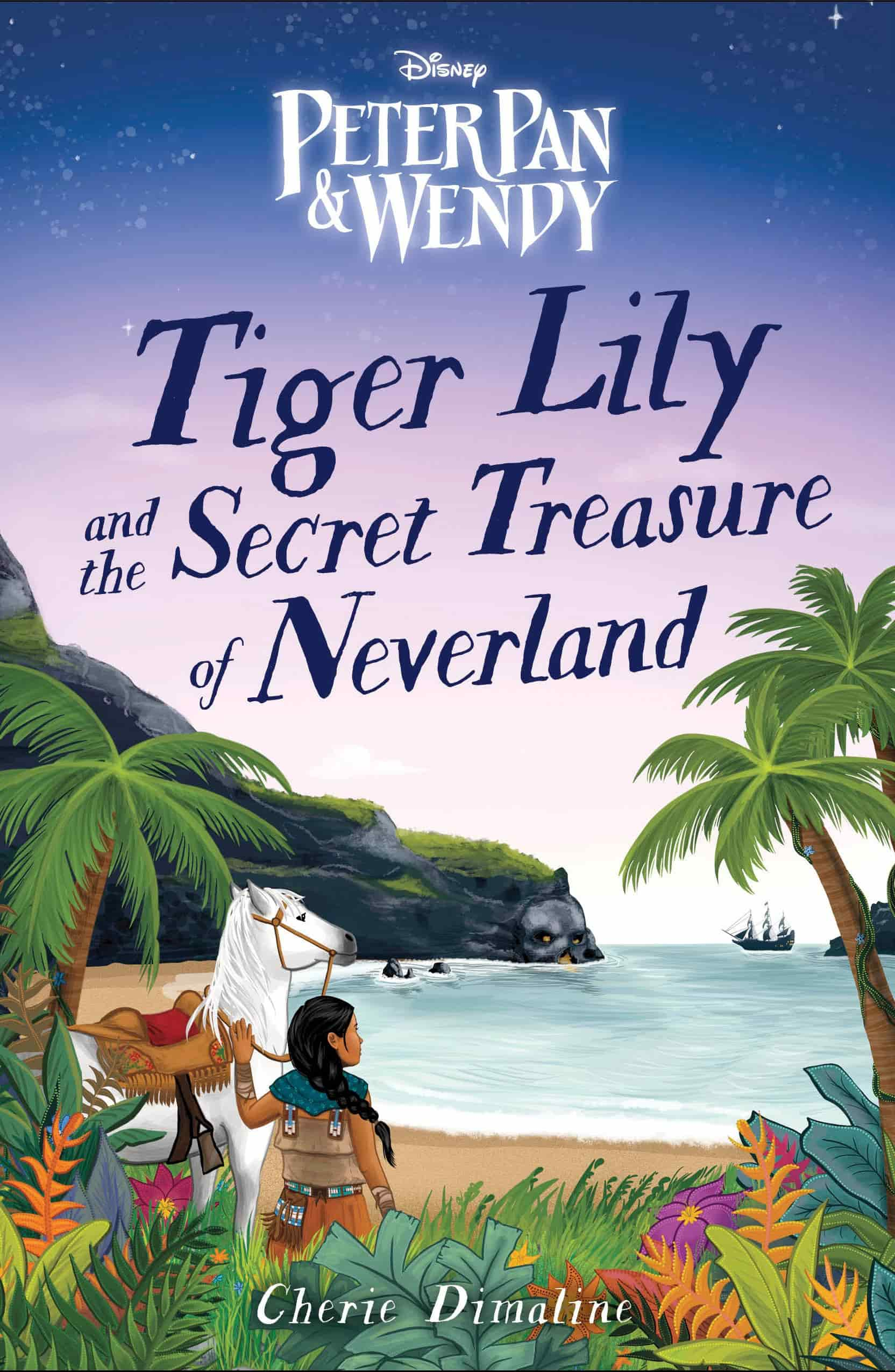 Book cover of Tiger Lily and the Secret Treasure of Neverland