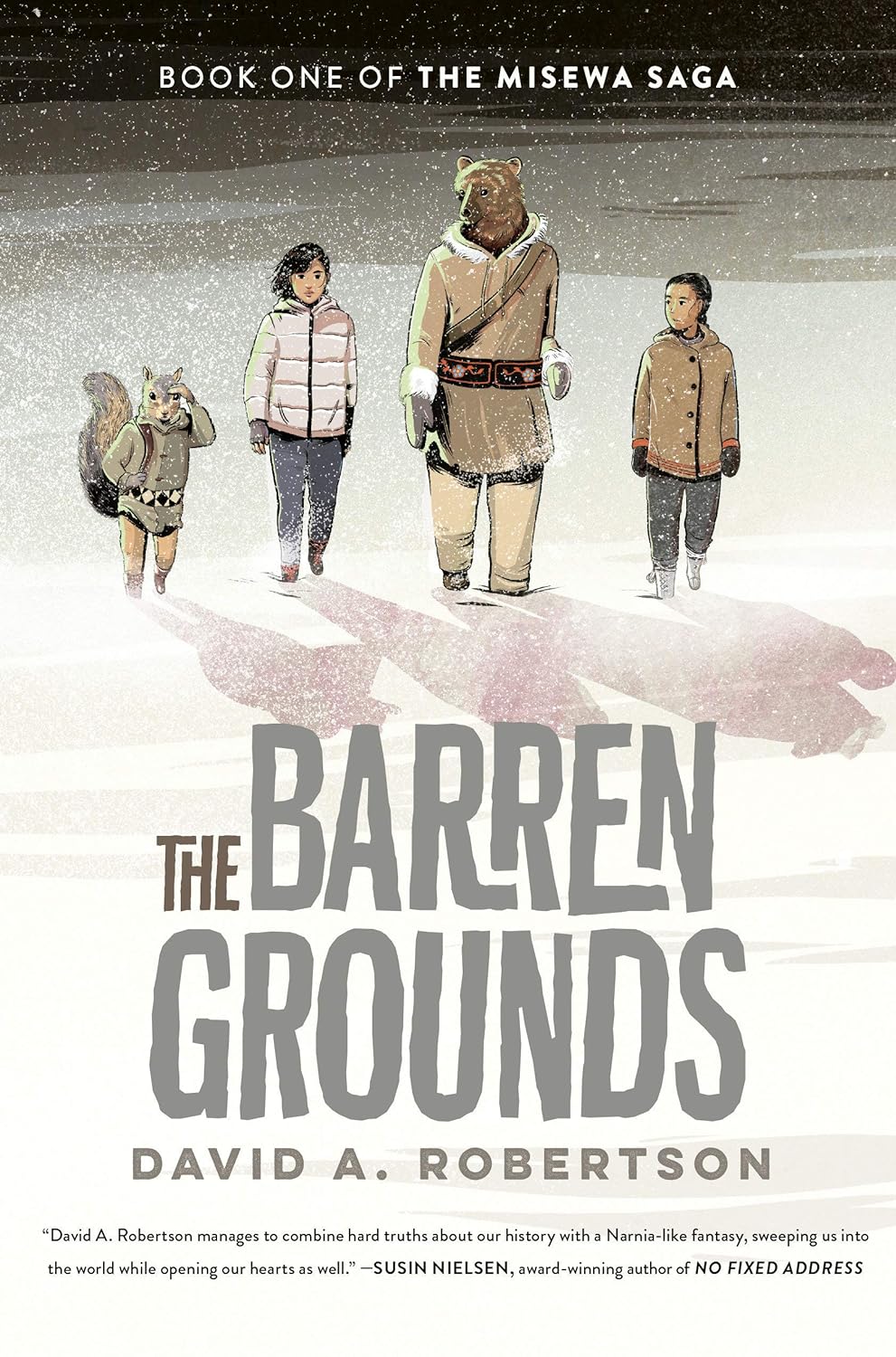 Book cover of The Barren Grounds