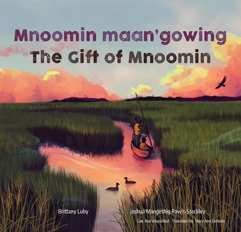 Book cover of Mnoomin maan’gowing: The Gift of Mnoomin