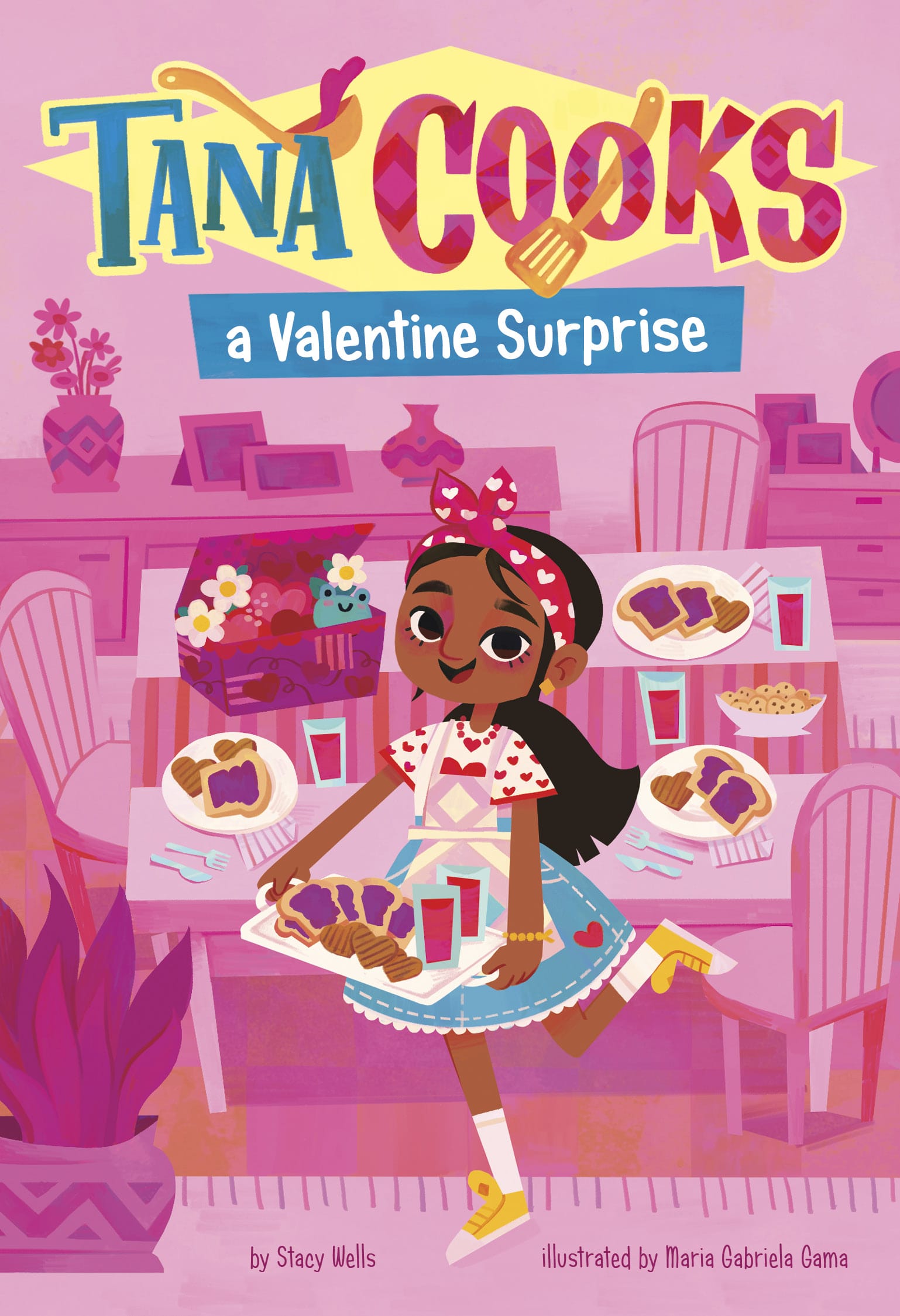 Book cover of Tana Cooks a Valentine Surprise