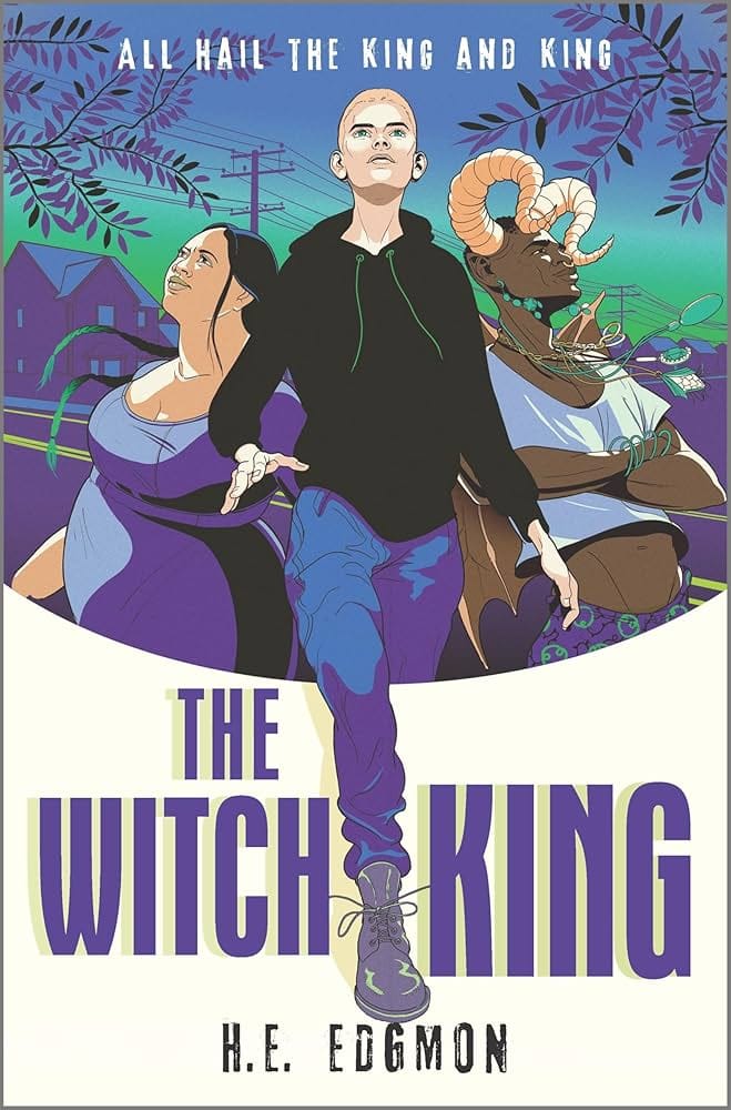 Book cover of The Witch King